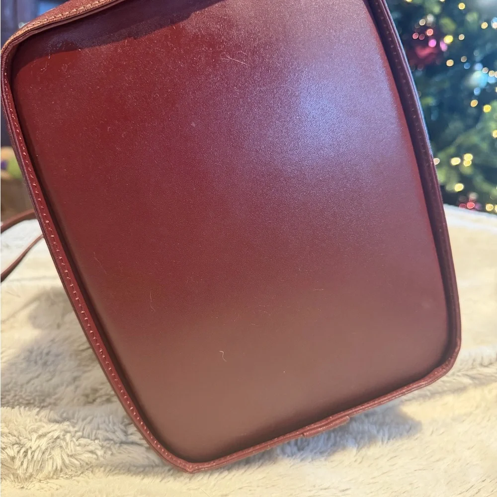 CARTIER  Leather Bucket Bag Set - Picture 3 of 15